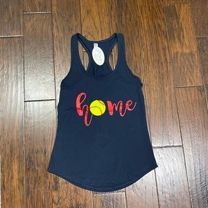 PK Designs, navy blue, adult XS tank top